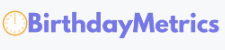 birthdaymetrics logo birthdaymetrics logo